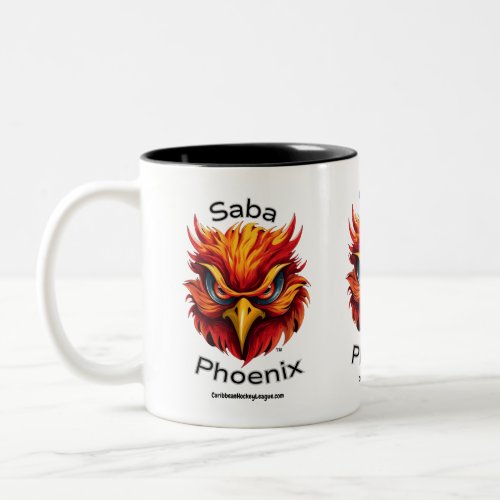 Saba Phoenix _ Firebirds CaribbeanHockeyLeaguecom Two_Tone Coffee Mug