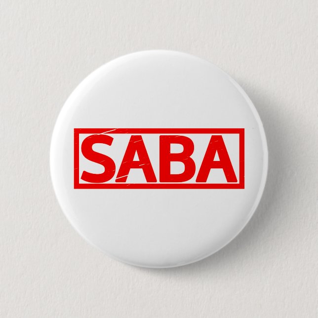 Saba Stamp Button (Front)