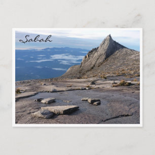 sabah kinabalu postcard