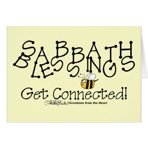 Sabbath Blessings Get Connected