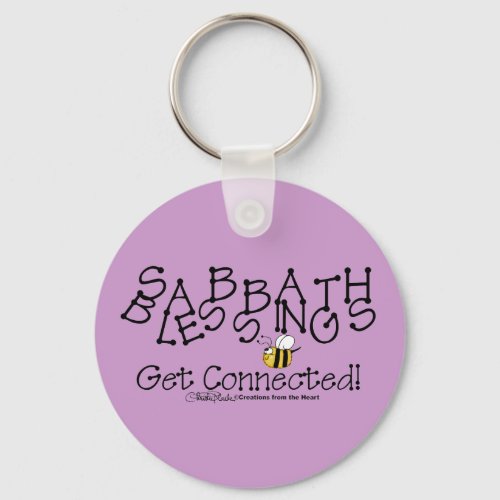 Sabbath Blessings Get Connected Keychain