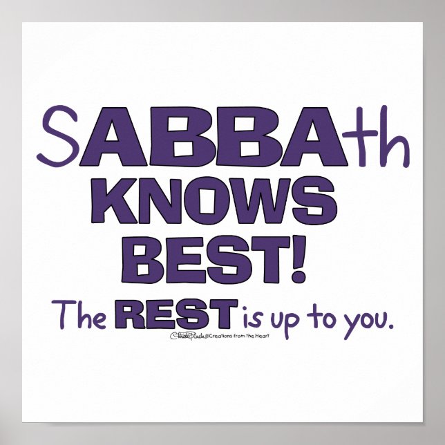 SABBAth Knows Best Poster (Front)