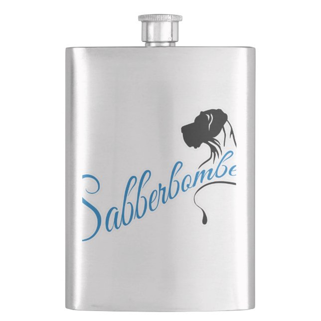 Sabberbomber Flask (Front)