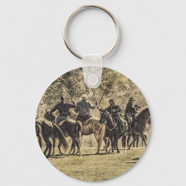 Saber Battle Keychain (Front)