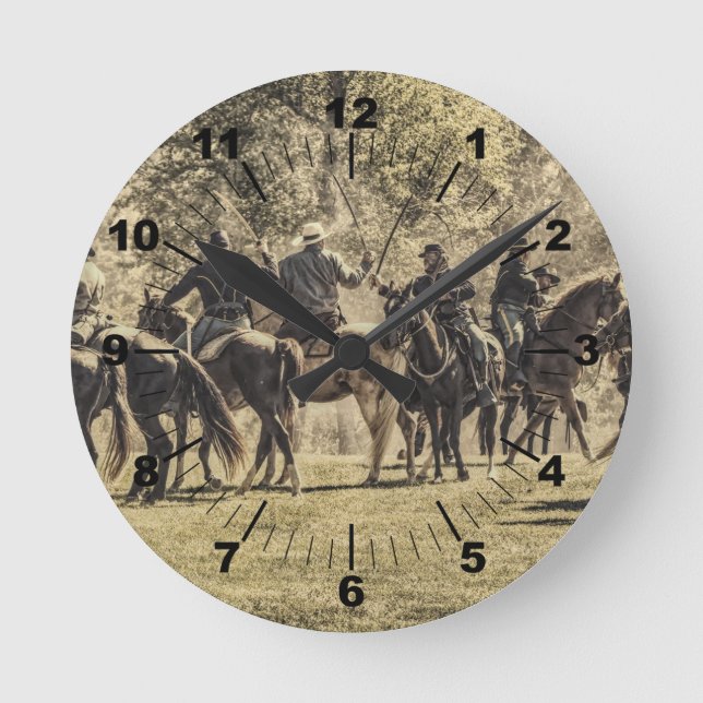 Saber Battle Round Clock (Front)