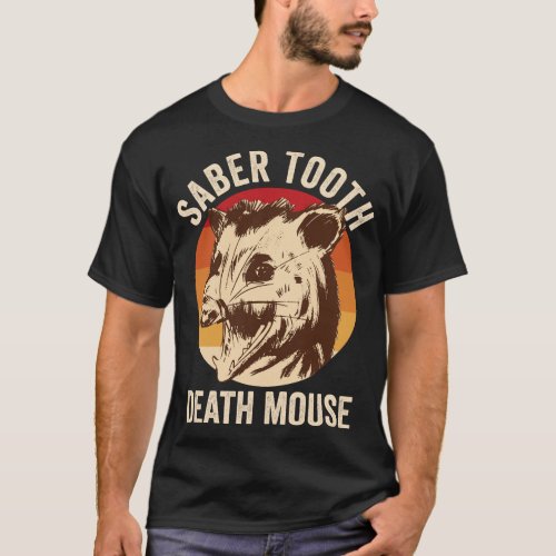 Saber Tooth Death Mouse T_Shirt