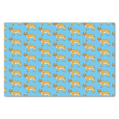 Saber_toothed tiger illustration tissue paper