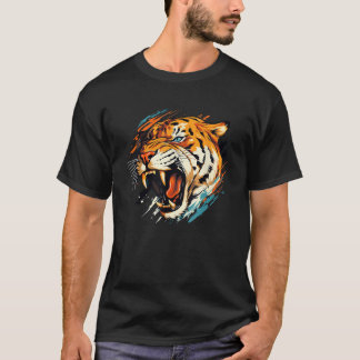 Sabertooth Tiger Costume for Boys and Girls T Shir T-Shirt