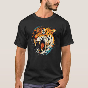 Sabertooth Tiger Costume for Boys and Girls T-Shirt