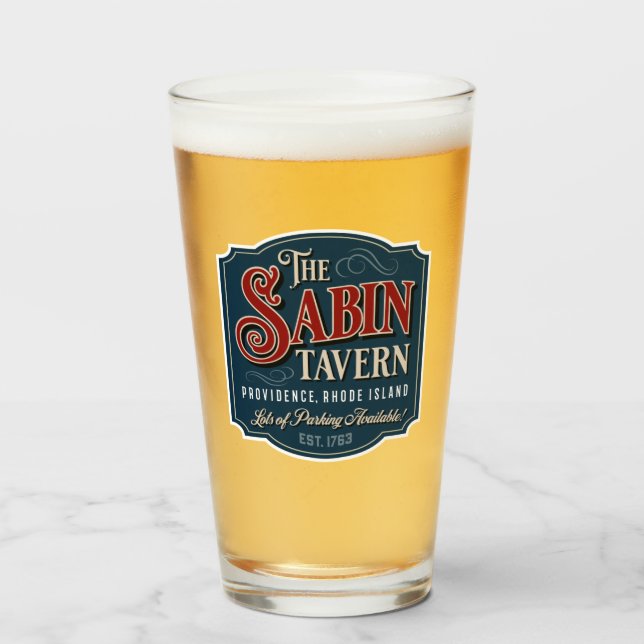 Sabin Tavern Commemorative Tumbler (Front Filled)