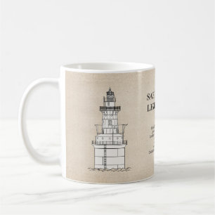 Sabine Bank Lighthouse - Texas - SBD Coffee Mug