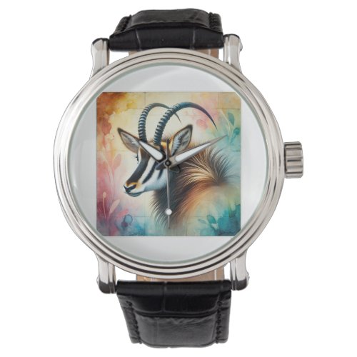 Sable Antelope 150624AREF104 _ Watercolor Watch