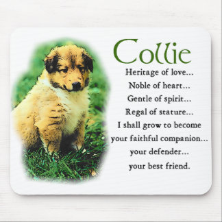 Sable Collie Gifts Mouse Pad