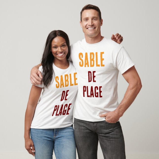 SABLE DE PLAGE T-Shirt (Unisex)