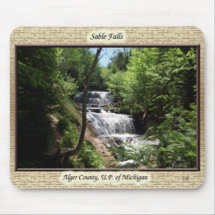 Sable Falls framed mousepad