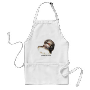 Sable Ferret Picture Adult Apron