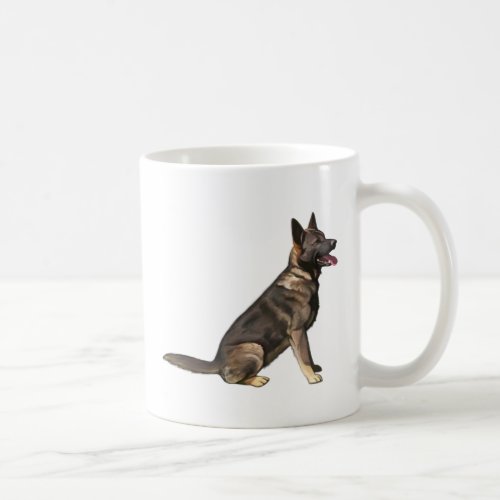 Sable German Shepherd Dog Coffee Mug