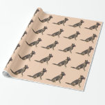 Sable German Shepherd Dog Wrapping Paper