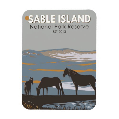 Sable Island National Park Reserve Canada Magnet