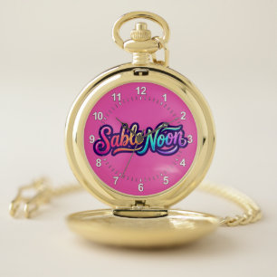 Sable Noon - Basic Logo Pocket Watch