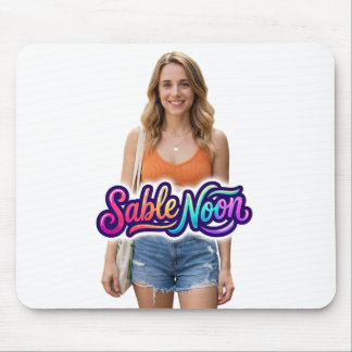 Sable Noon Beauty Pose #1 Mouse Pad