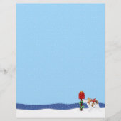 Sable Papillon Christmas Mail (Front)