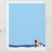 Sable Papillon Christmas Mail (Front/Back)