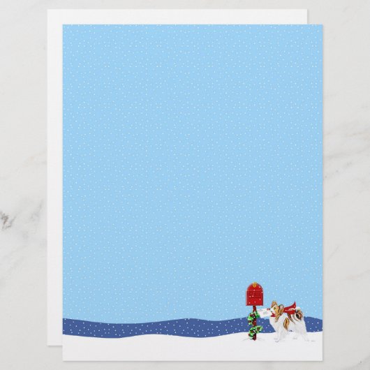 Sable Papillon Christmas Mail (Front/Back)