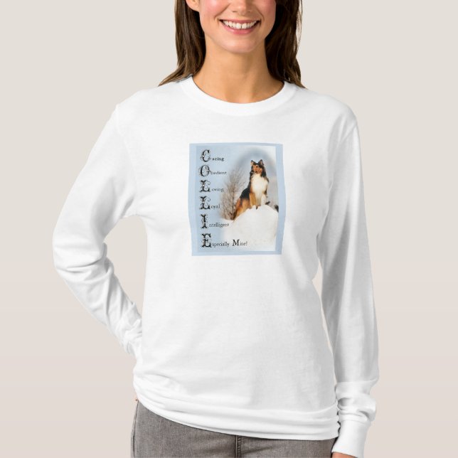 Sable Rough Collie Gifts T-Shirt (Front)