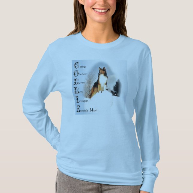 Sable Rough Collie Gifts T-Shirt (Front)