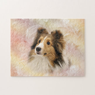 Sable Sheltie Jigsaw Puzzle