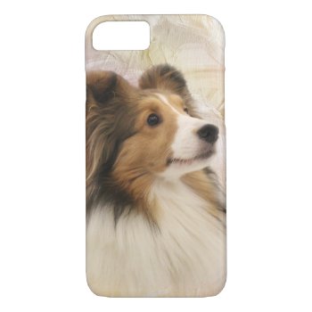 Sable Shetland Sheepdog Iphone 8/7 Case by deemac1 at Zazzle