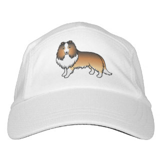 Sable Shetland Sheepdog Sheltie Cartoon Dog Hat