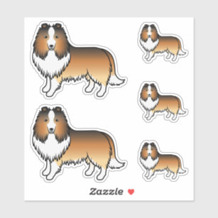 bi black sheltie clipart