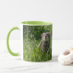 Sable Weasel Picture Cute Ferret Mug