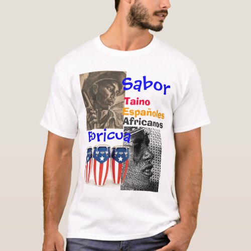 Sabor Boricua T_Shirt