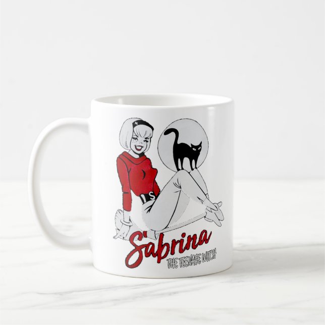 Sabrina Comic Coffee Mug (Left)