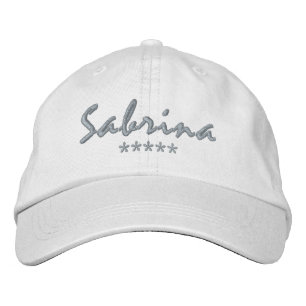 Sabrina Name Embroidered Baseball Cap