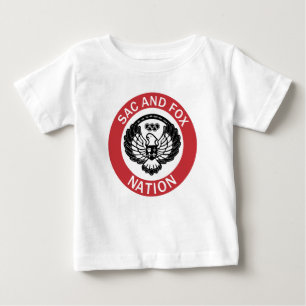 Sac and Fox Nation Flag Oklahoma Baby T-Shirt