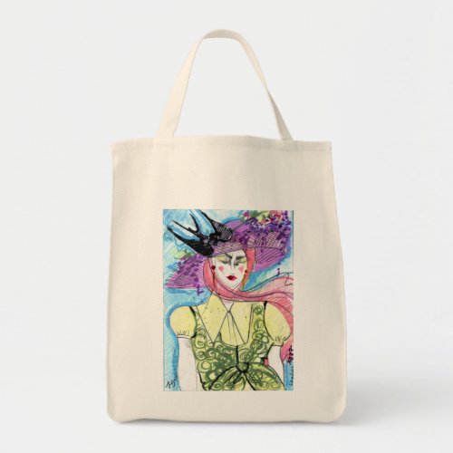 Sac fourre_toutLady printemps Tote Bag