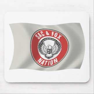 Sac & Fox Nation (Oklahoma) Flag Mousepad