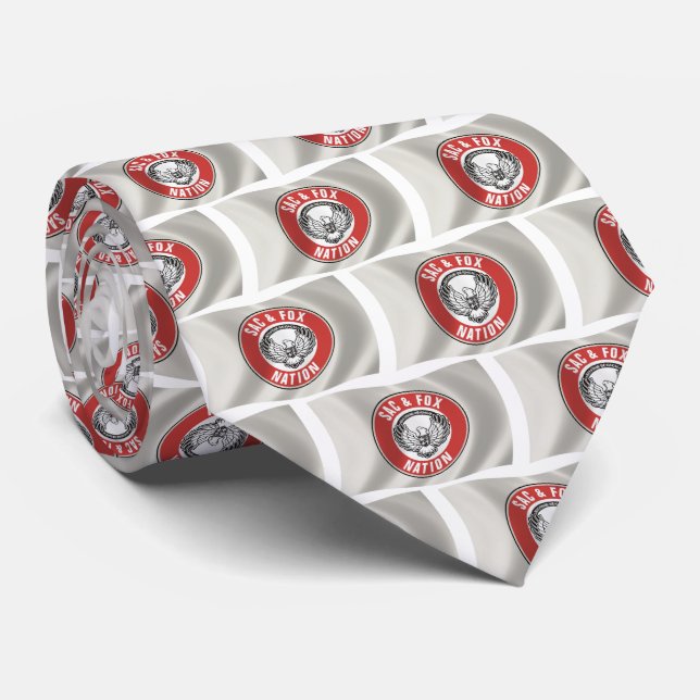 Sac & Fox Nation (Oklahoma) Flag Tie (Rolled)