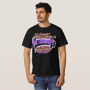Sac Town Sacramento Typography T-Shirt