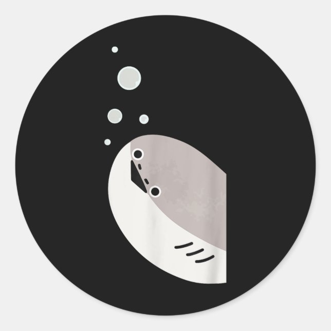 Sacabambaspis Fish Meme  Classic Round Sticker (Front)