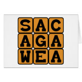 Sacagawea, Native American (Front Horizontal)