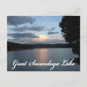 Sacandaga Clouds Postcard
