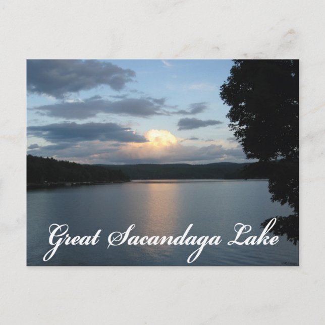 Sacandaga  Clouds Postcard (Front)