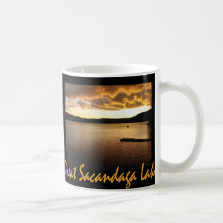 Sacandaga Sunset Yellow Coffee Mug
