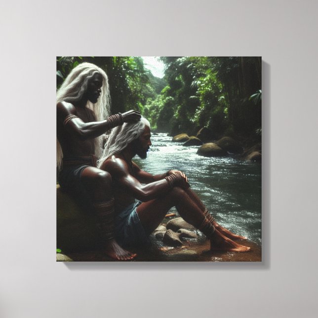 Sacar Los Soles Canvas Print (Front)