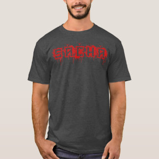 Sacha First Name Halloween Costume Personalized T-Shirt